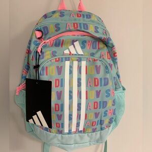 NEW adidas Originator  Backpack Athletic Book Bag Laptop Sleeve Pink Print